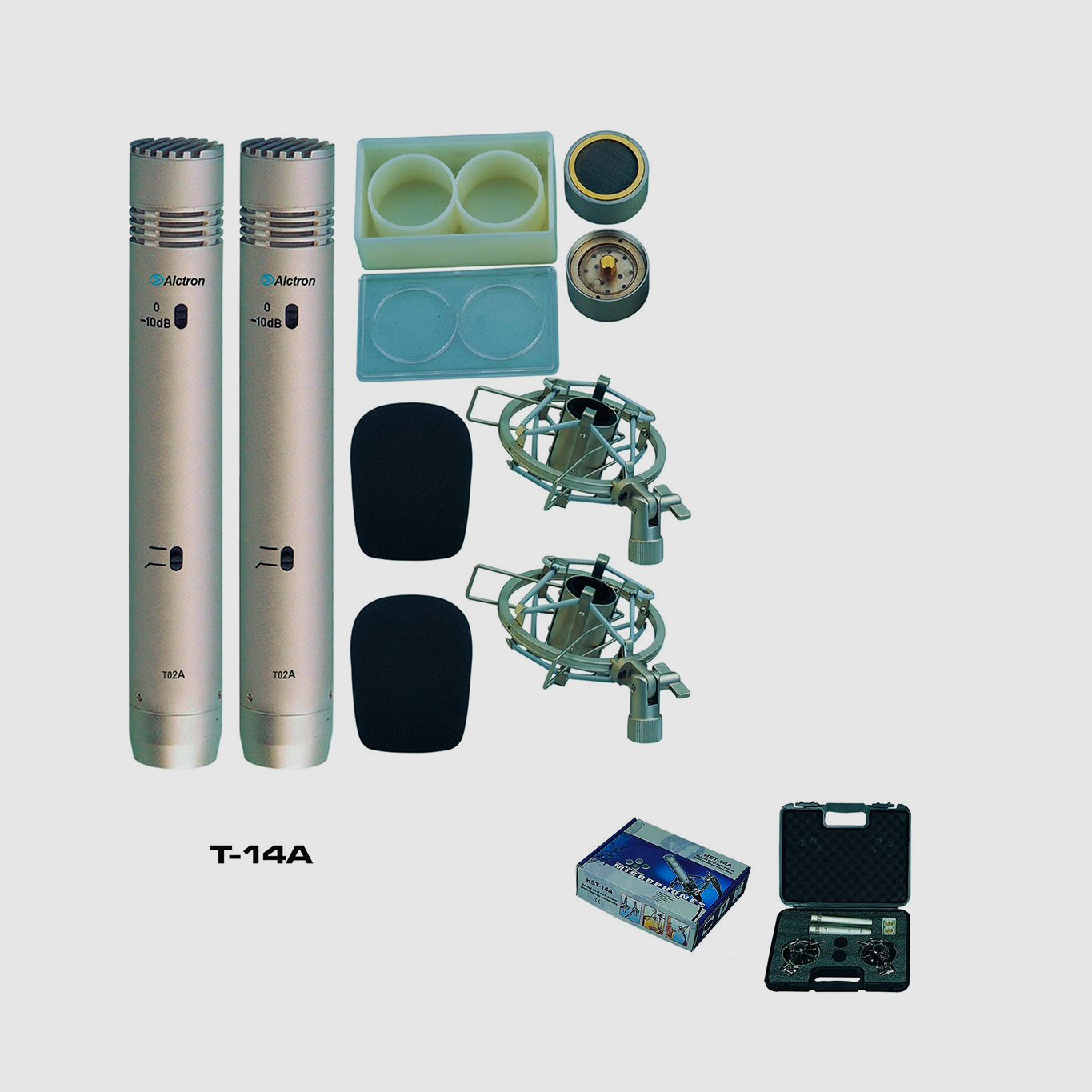 Alctron T 14 A Pack 2 Microfones